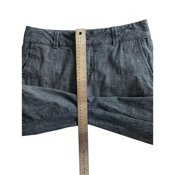 Coldwater Creek Women's Denim Capri Pants Size 8 Medium Blue Cropped Casual - Picture 5 of 11